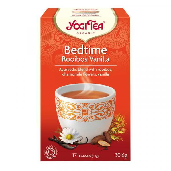 Yogi Tea Bedtime Rooibos Vanilla tēja miegam BIO, 17 pac.