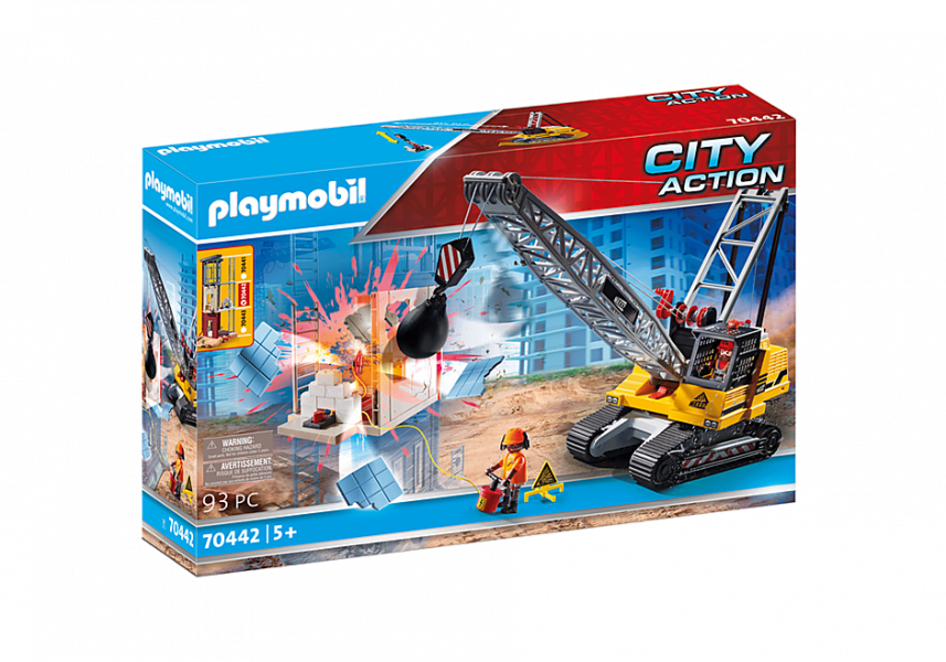 70442 PLAYMOBIL® City Action Ekskavators, no 5+ gadiem NEW 2021!