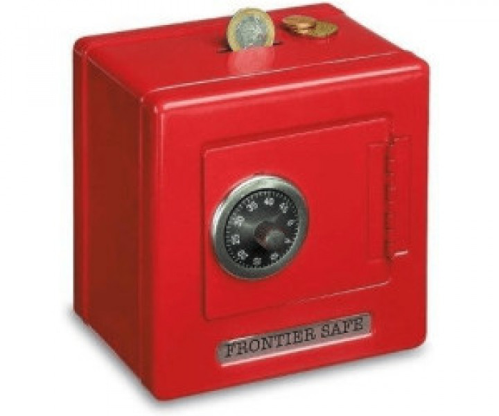 GOKI Metāla krājkasīte - seifs mazajiem baņķieriem naudas krāšanai; 14019