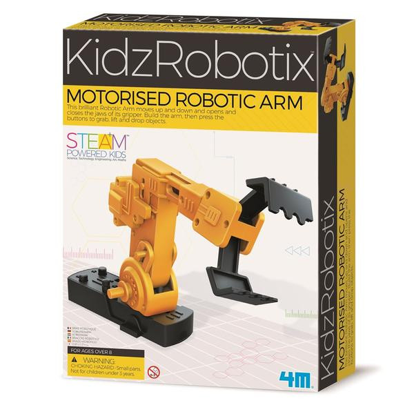 KidzRobotix Motorizēta robota roka 8+