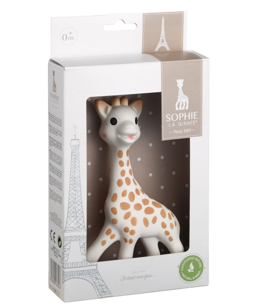 Vulli Zobrauznītis un mīļmantiņa - žirafe Sofija (19 cm) 0+