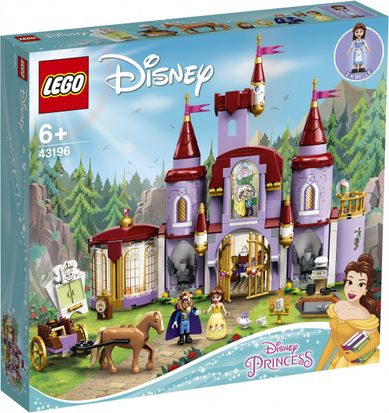 43196 LEGO® Disney Princess Skaistule un Briesmoņa pils, no 6+ gadiem NEW 2021! (Maksas piegāde eur 3.99)