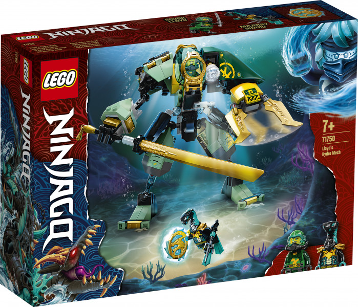 71750 LEGO® Ninjago Водный робот Ллойда, c 7+ лет NEW 2021!