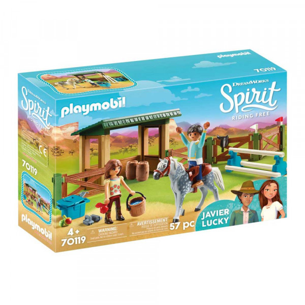 70119 PLAYMOBIL® Spirit Lucky ar zirgu, no 4+