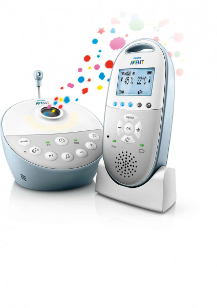 Izpārdošana! SCD580 PHILIPS AVENT Mazuļa uzraudzības ierīce