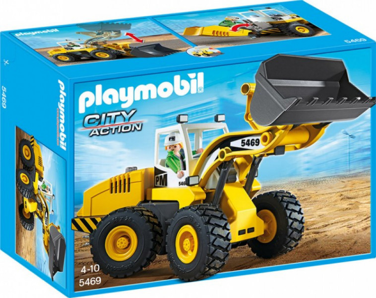 5469 PLAYMOBIL® City Action Frontālais iekrāvējs, no 4+