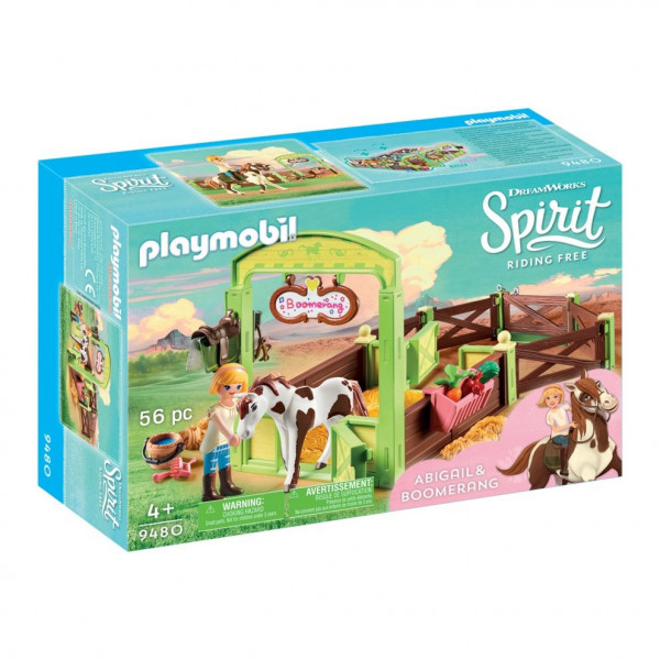 9480 PLAYMOBIL® Spirit Meitene ar zirgu Boomerang, no 4+