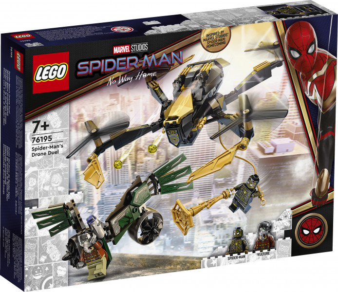 76195 LEGO® Super Heroes Дуэль дронов Человека-Паука, с 7+ лет NEW 2021!