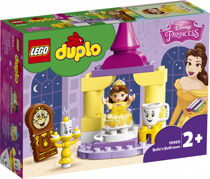 10960 LEGO® DUPLO Бальный зал Белль, от 2+ лет NEW 2022!(Maksas piegāde eur 3.99)