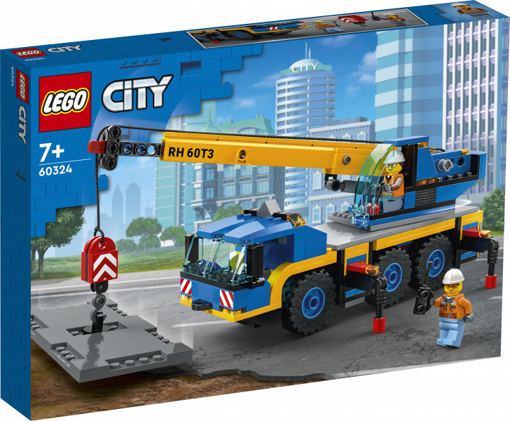 60324 LEGO® City Autoceltnis, 7+ gadiem, NEW 2022!(Maksas piegāde eur 3.99)