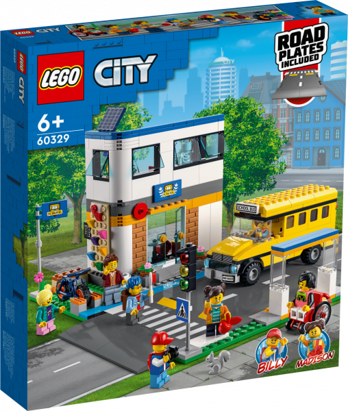 60329 LEGO® City Skolas diena, 6+ gadiem, NEW 2022! (Maksas piegāde eur 3.99)