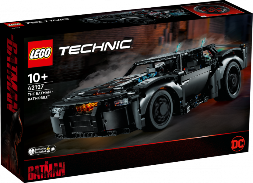 42127 LEGO® Technic Бэтмен: Бэтмобиль, c 10+ лет NEW 2022! (Maksas piegāde eur 3.99)