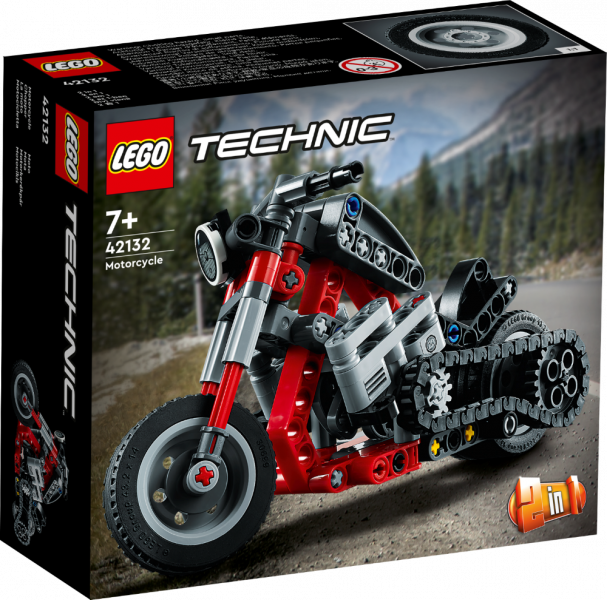 42132 LEGO® Technic Motocikls 7+ gadiem NEW 2022!