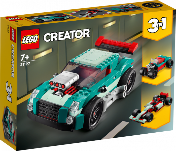 31127 LEGO® Creator Ielu sacīkšu auto no 7+ gadiem NEW 2022!