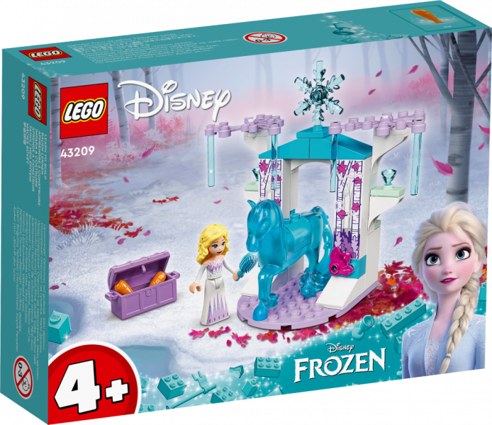 43209 LEGO® Disney Princess Ледяная конюшня Эльзы и Нокка,с 4+ лет, NEW 2022!