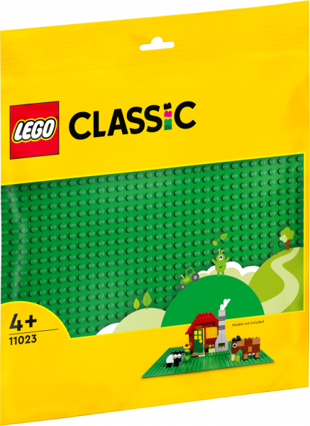 11023 LEGO® Classic Зелёная базовая пластина, с 4+ лет NEW 2022!