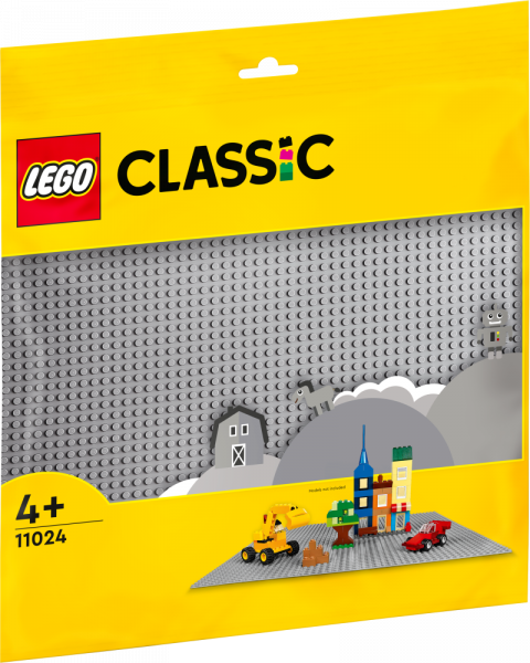 11024 LEGO® Classic Pelēka būvpamatne no 4+ gadiem NEW 2022! (Maksas piegāde eur 3.99)