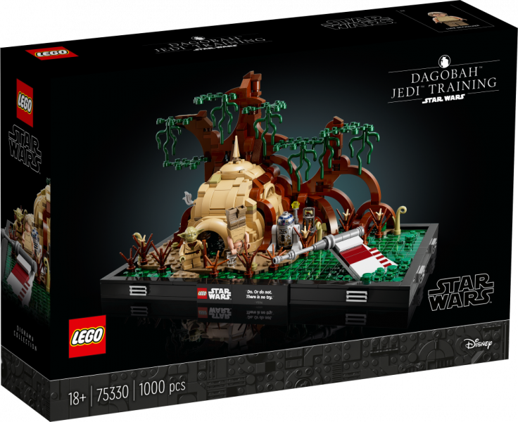 75330 LEGO® Star Wars™Diorāma: džedu treniņi uz planētas Dagobah™, с 18+ лет, NEW 2022! (Maksas piegāde eur 3.99)