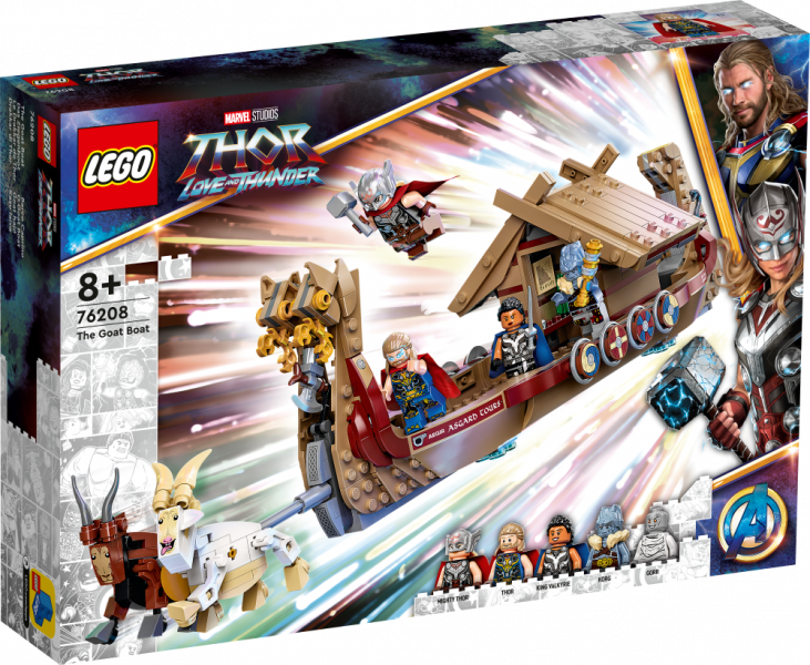 76208 LEGO® Marvel Козья лодка, с 8+ лет, NEW 2022! (Maksas piegāde eur 3.99)