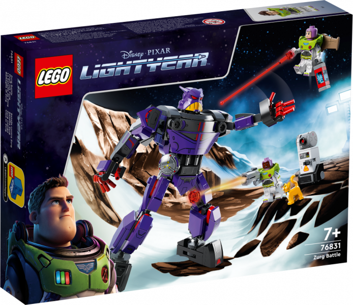 76831 LEGO® Lightyear Cīņa ar Zurgu, no 7+ gadiem, NEW 2022! (Maksas piegāde eur 3.99)