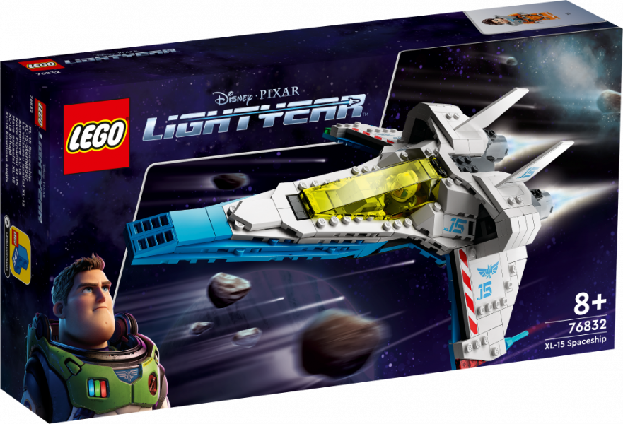 76832 LEGO® Lightyear XL-15 kosmosa kuģis, no 8+ gadiem, NEW 2022! (Maksas piegāde eur 3.99)