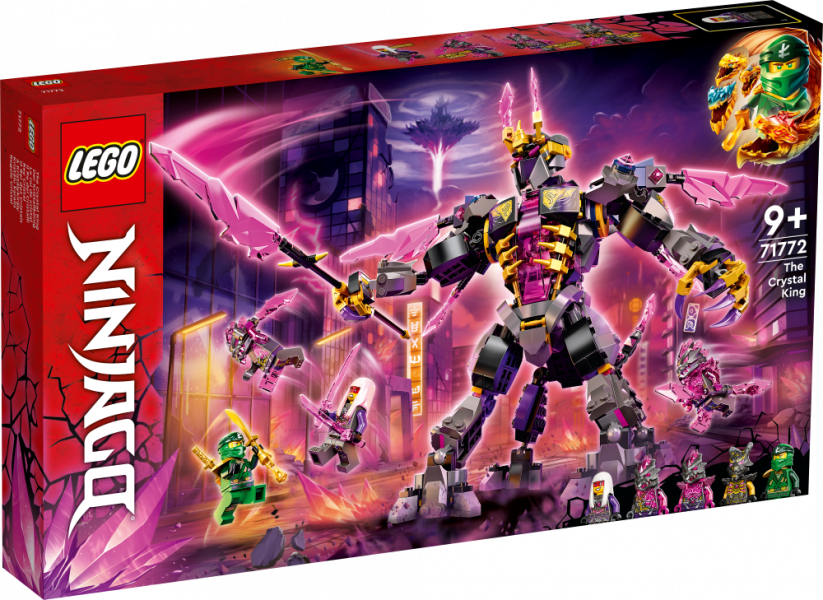 71772 LEGO® Ninjago Kristālu karalis ,no 9+ gadiem, NEW 2022! (Maksas piegāde eur 3.99)