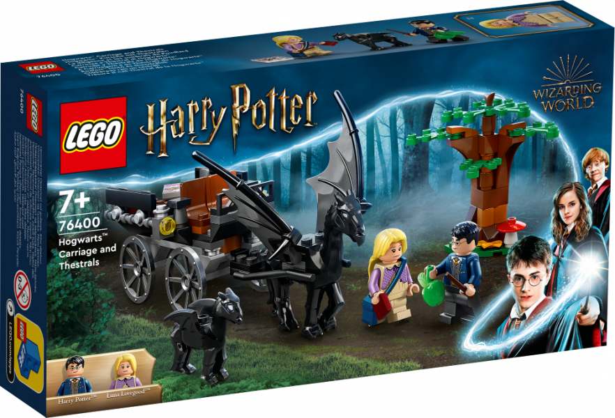 76400 LEGO® Harry Potter Cūkkārpas rati un testrāi, с 7+ лет, NEW 2022! (Maksas piegāde eur 3.99)