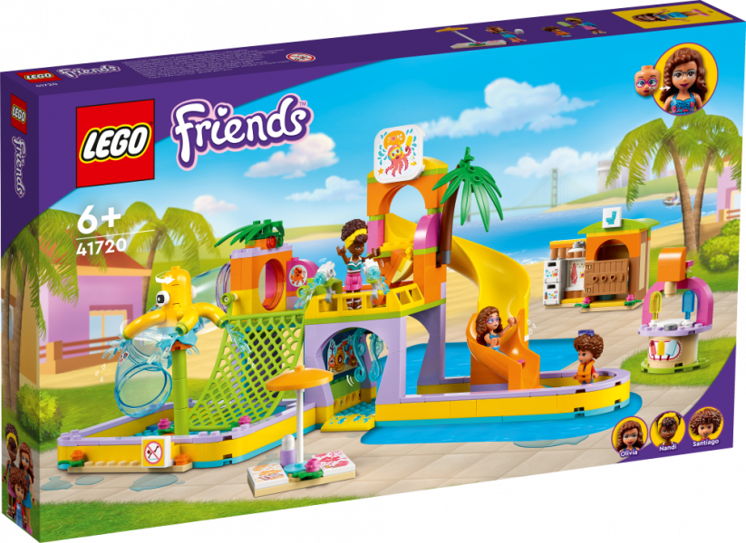 41720 LEGO® Friends Аквапарк, с 6+ лет, NEW 2022! (Maksas piegāde eur 3.99)