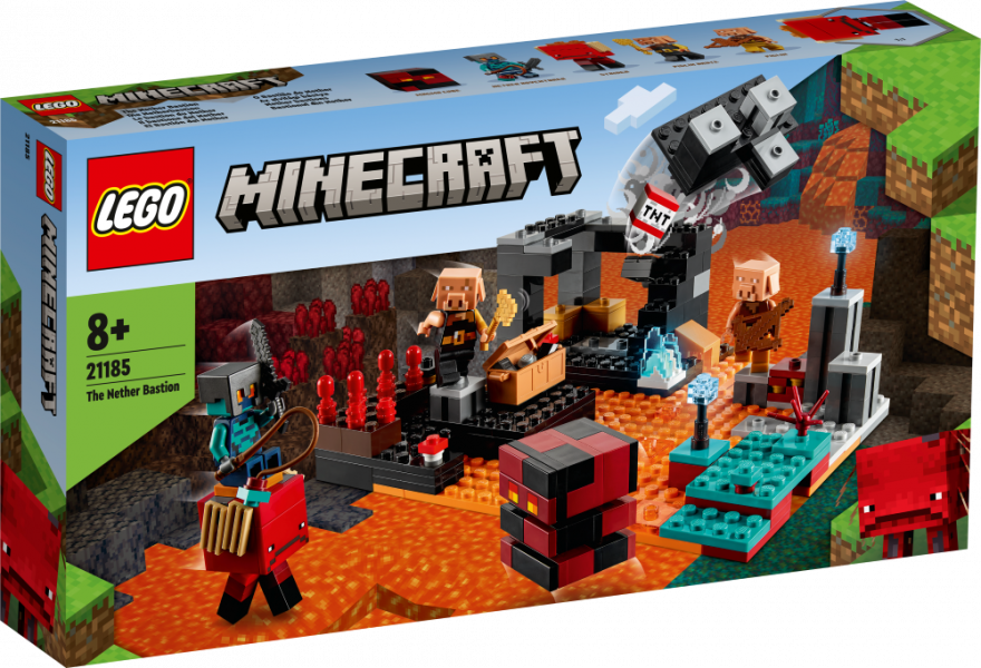 21185 LEGO® Minecraft Бастион Нижнего мира, с 8+ лет, NEW 2022! (Maksas piegāde eur 3.99)