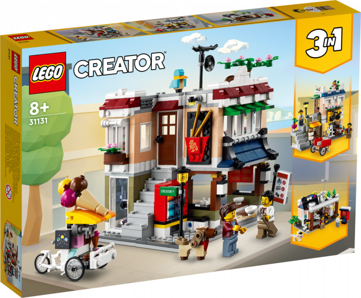 31131 LEGO® Creator Nūdeļu ēdnīca pilsētas centrā, no 8+ gadiem, NEW 2022! (Maksas piegāde eur 3.99)