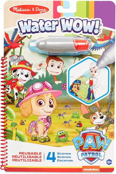 Melissa & Doug dažādu uzdevumu grāmata ar ūdens otiņu PAW PATROL Skye 3+ gadiem, 33250