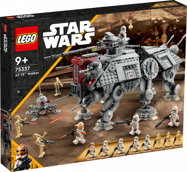 75337 LEGO® Star Wars™AT-TE™ Walker, no 9+ gadiem, NEW 2022! (Maksas piegāde eur 3.99)