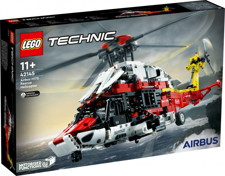 42145 LEGO® Technic Glābšanas helikopters Airbus H175, no 11+ gadiem, NEW 2022! (Maksas piegāde eur 3.99)