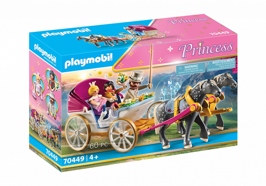 70449 PLAYMOBIL® Princess Zirgu pajūgs, no 4 gadiem