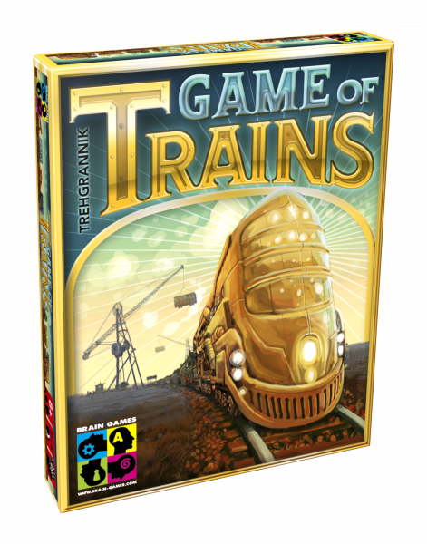 Game of Trains - izklaidējoša prāta spēle 8+ gadiem