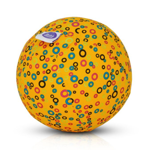 Izpārdošana! Buba Bloon lateksa balons ar auduma pārvalku Dzeltens, 0369