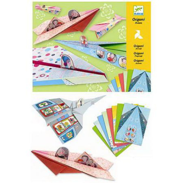 Djeco Origami – 10 Lidmašīnas, no 7 līdz 13 gadiem, DJ08769