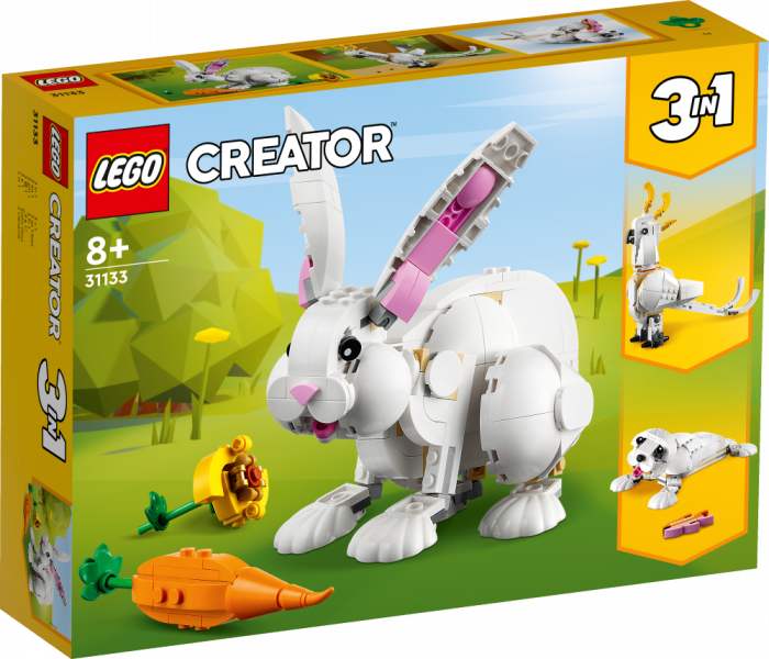 31133 LEGO® Creator Balts trusis, no 8+ gadiem, NEW 2023!