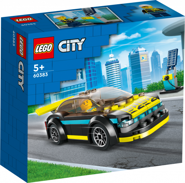 60383 LEGO® City Elektrisks sporta auto, no 5+ gadiem, NEW 2023!