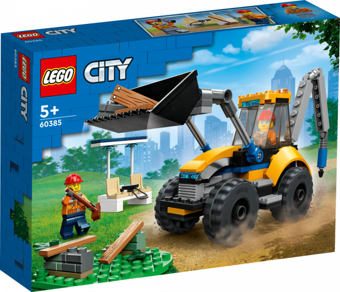 60385 LEGO® City Строительный экскаватор, с 5+ лет, NEW 2023!