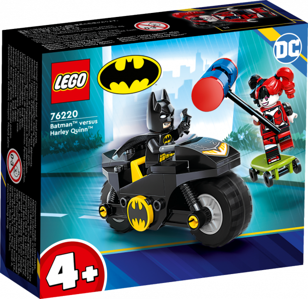 76220 LEGO® Batman™ Бэтмен против Харли Квин, с +4 лет, NEW 2023!