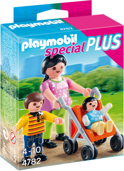 4782 PLAYMOBIL® Special Plus Mamma ar bērniem, no 4+