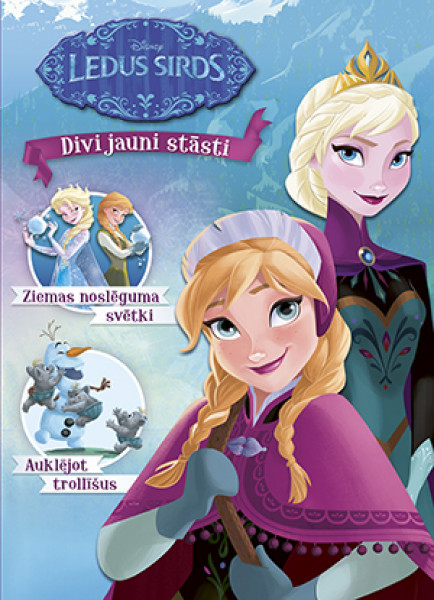 Ledus sirds. Divi jauni stāsti. Disney Frozen 60592