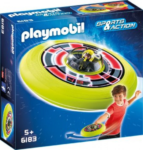 6183 PLAYMOBIL® Sports & Action Lidojošais sķīvītis ar astronautu, no 5+
