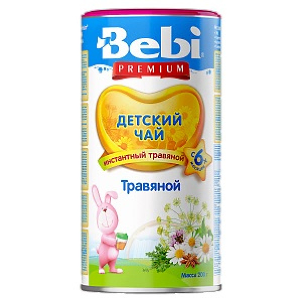 BEBI Premium Zāļu tēja bērniem, no 6 mēn, 200gr