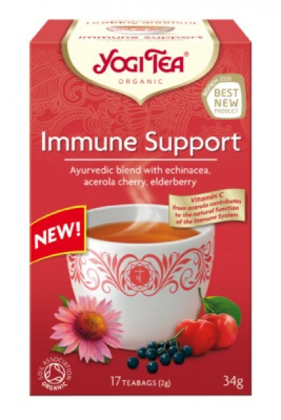 Yogi Tea Tēja imunitātes atbalstam Immune Support BIO, 17 pac.