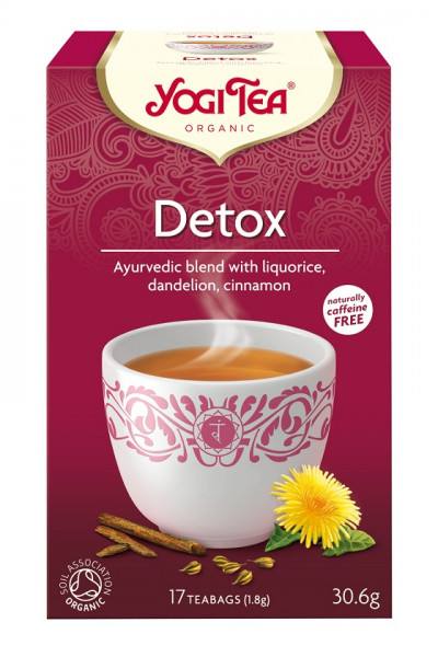 Yogi Tea Attīrošā tēja Detox BIO, 17 pac.
