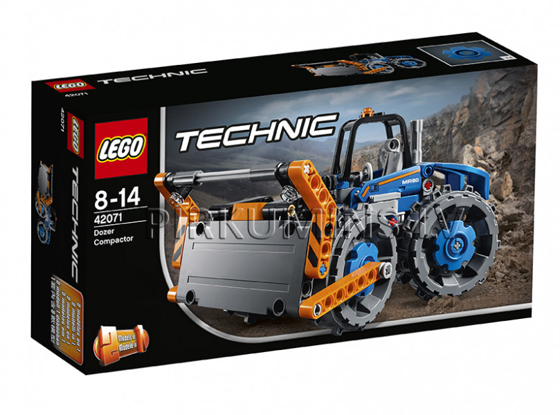 42071 LEGO® Technic Buldozers-ceļarullis, no 8 līdz 14 gadiem NEW 2018!