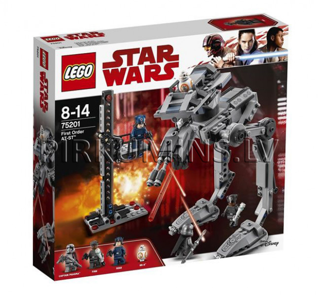 75201 LEGO® Star Wars AT-ST, no 8 līdz 14 gadiem NEW 2018!