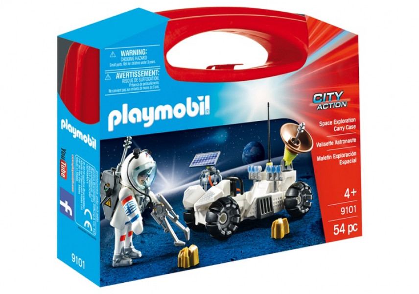 9101 PLAYMOBIL® City Action Kosmosa pētīšanas koferītis,no 4+